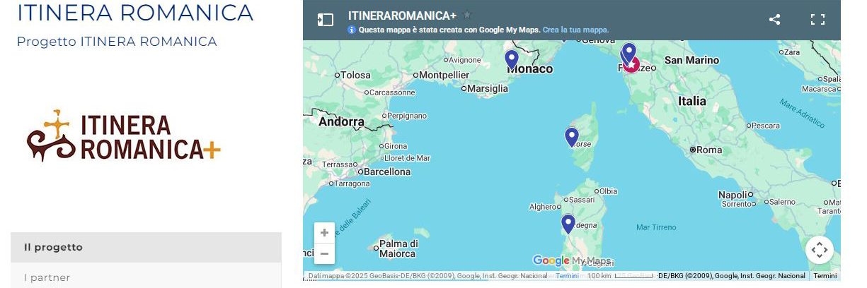 Logo e sito Itinera Romanica+