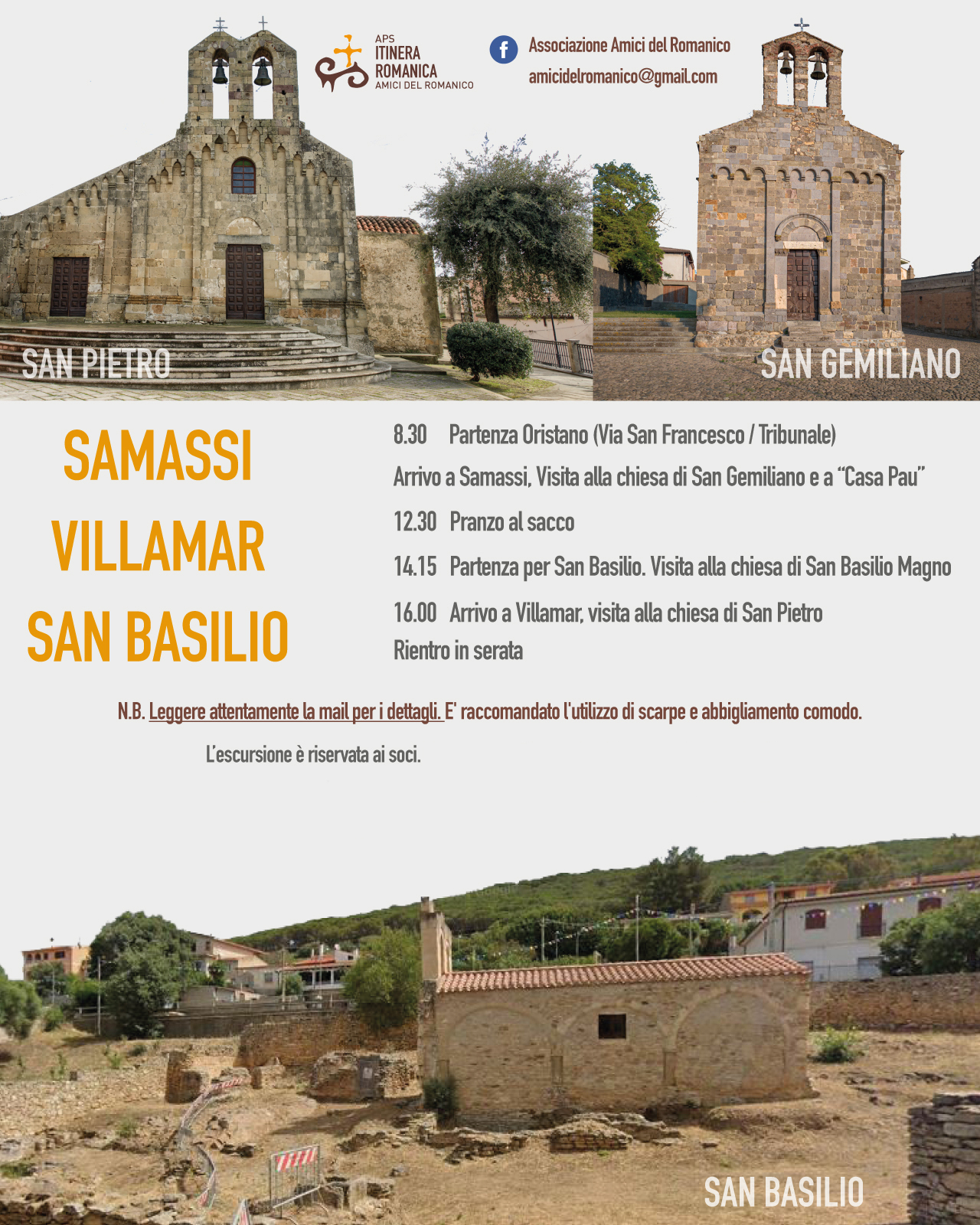 Escursione a Samassi e Villamar