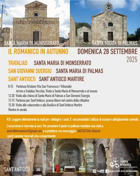 Escursione a Tratalias, San Giovanni Suergiu e Sant'Antioco