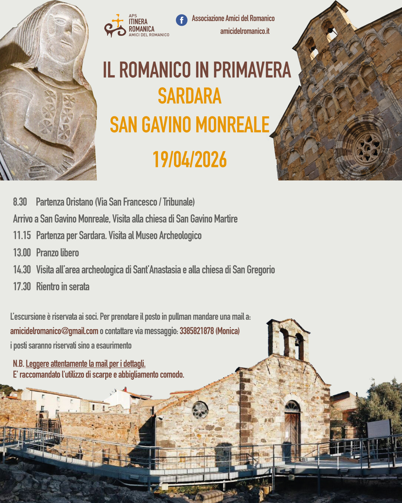 Escursione a San Gavino e Sardara