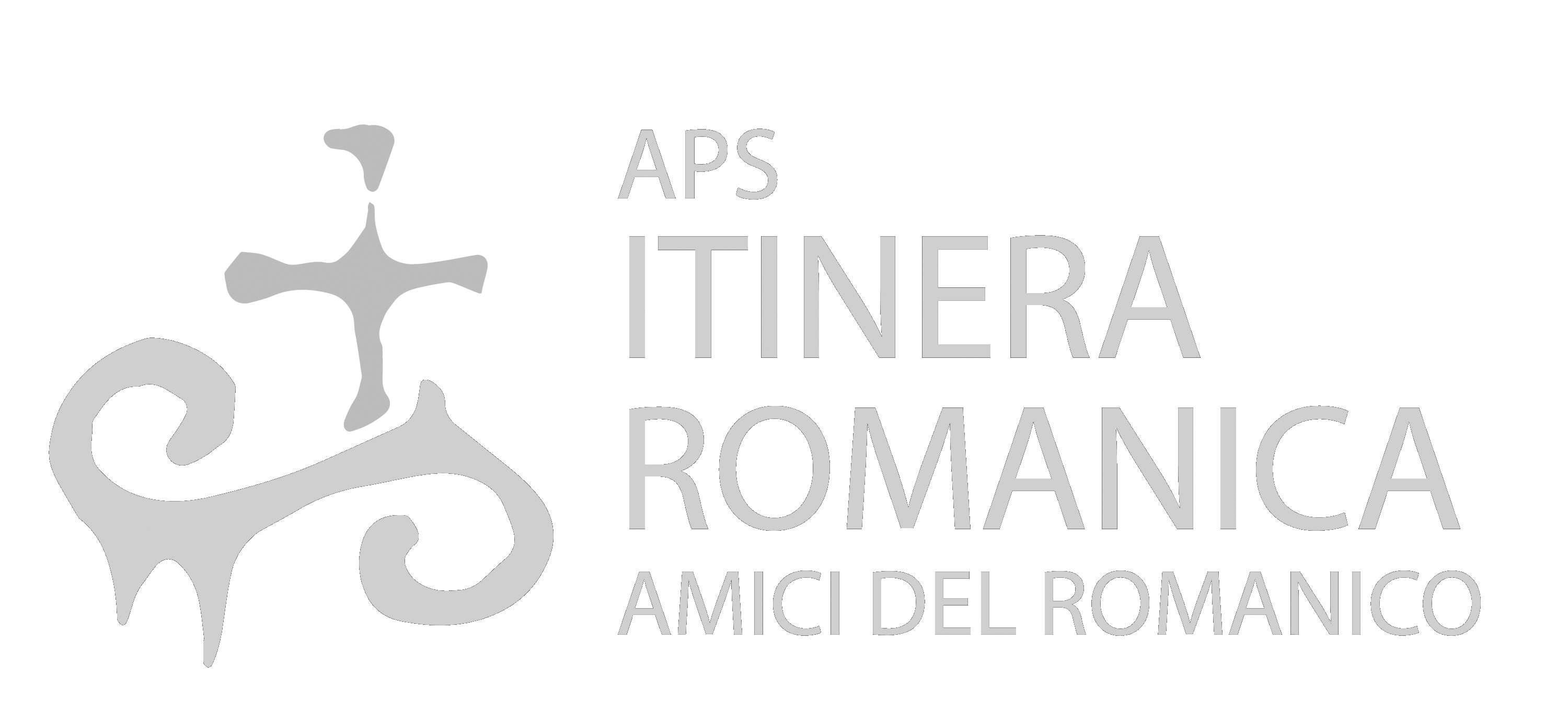 Logo bianco Itinera Romanica